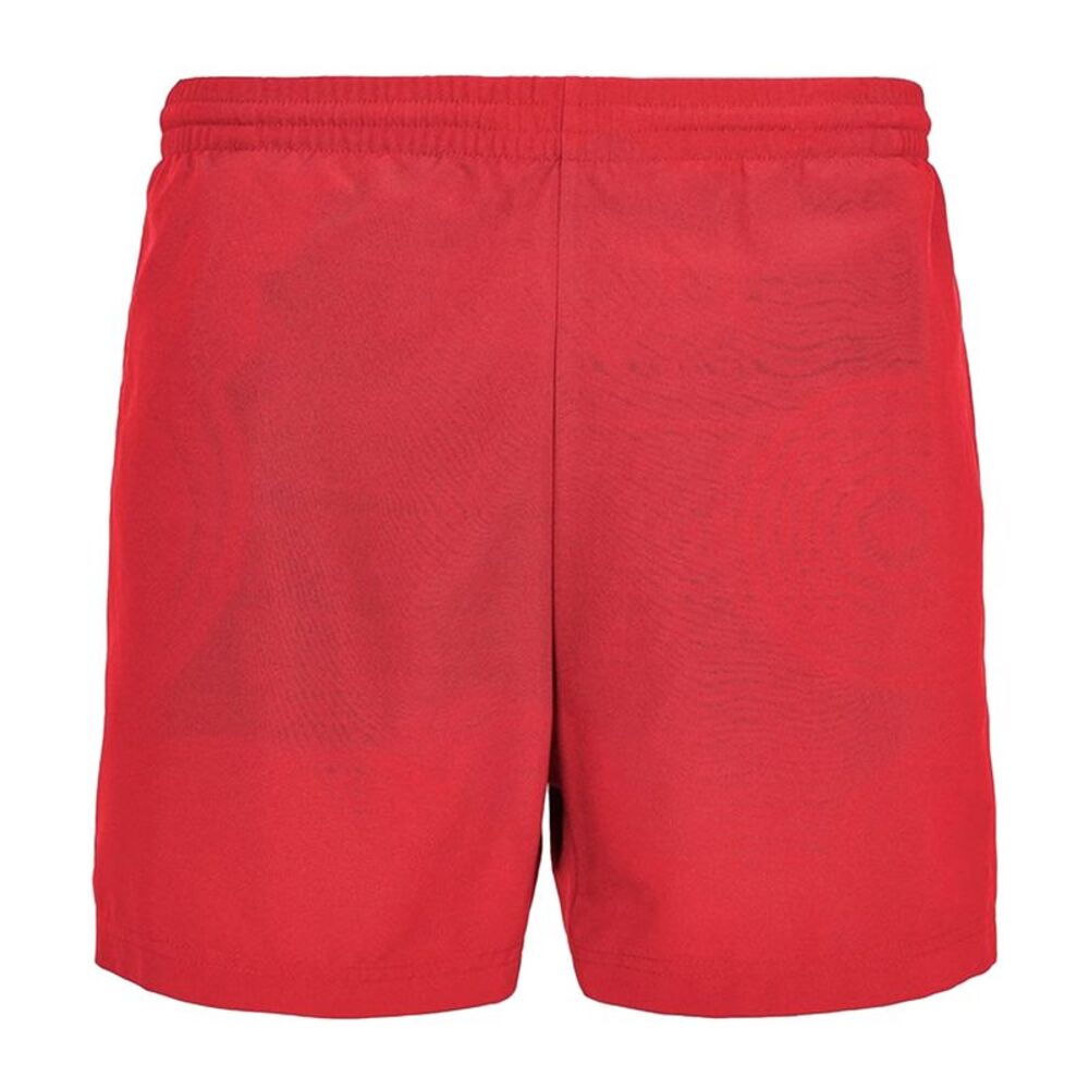 New Morning Studios Mens Basic Swim Shorts / City Red